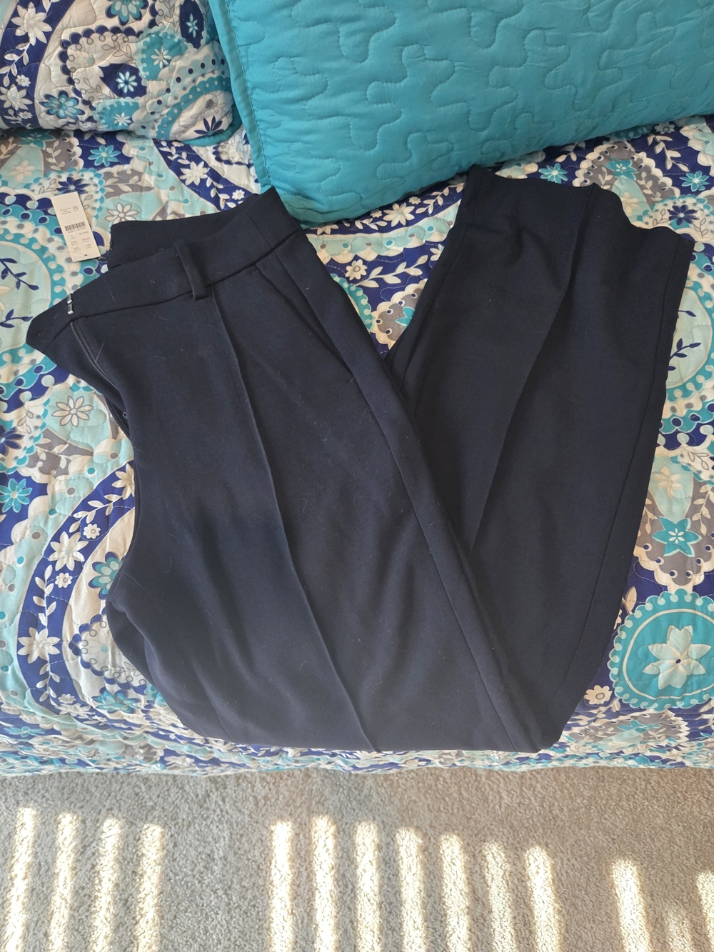 J. Crew Women's Navy Trousers